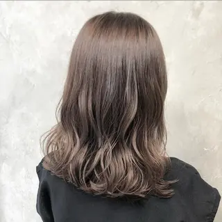 ミディアム カラー パーマ ヘアアレンジ メンズ 艶ピンク*ヘアセット 🌙shioriのヘアスタイル