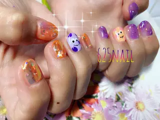 ネイル 625nail 無料P有/春日白水のネイルデザイン
