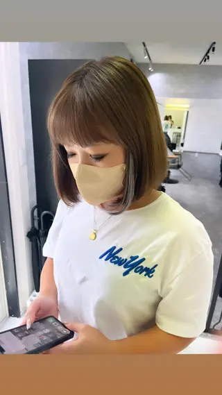 ショート カラー 韓国ヘア🇰🇷 RYOTAのヘアスタイル