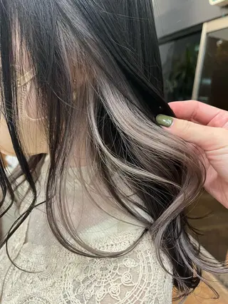 ロング カラー ﾏｽﾀﾞ ｱｲﾘのヘアスタイル