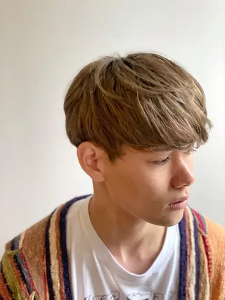 ショート カラー メンズ メンズStylist 山根慧のヘアスタイル