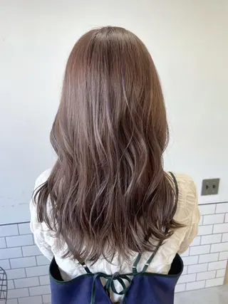 セミロング カラー 🐶ひかる🐶 JILLSTUDIOのヘアスタイル