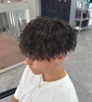 パーマ メンズ 似合わせパーマ🔥 渡邉愛斗のヘアスタイル
