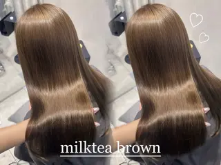 ロング カラー 韓国レイヤー×モテ髪 /MITSUKI🤍のヘアスタイル