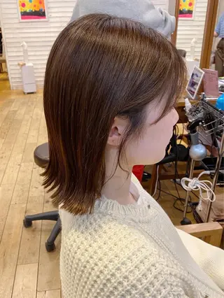 ショート 🫧レイヤー/暖色 /ベージュMAI🫧のヘアスタイル