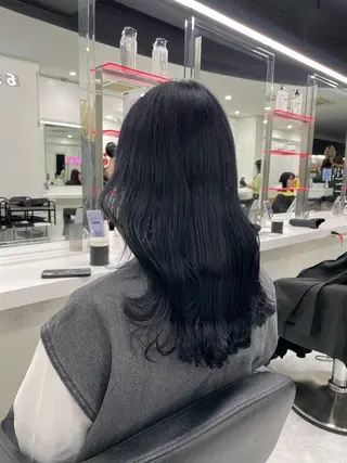 セミロング 💍大人デザイン /ハイトーン♡リクトのヘアスタイル