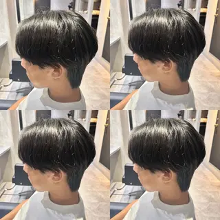 パーマ メンズ 髪質改善カラー✖︎ 縮毛矯正✨️店長純大のヘアスタイル