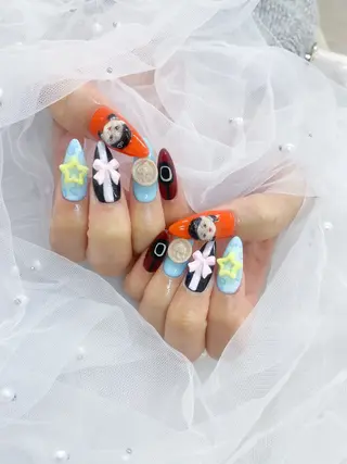 ネイル 五十嵐 美智のネイルデザイン