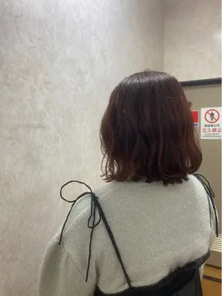 ミディアム angelica 🌸ayaka🌸のヘアスタイル