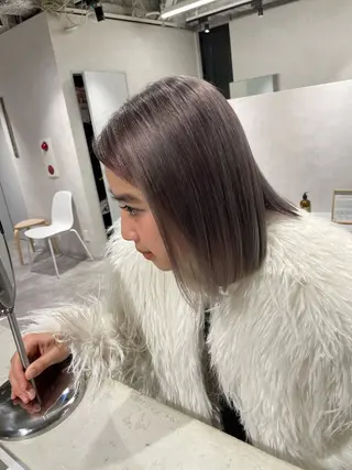 カラー モデル募集中/西梅田 かえで🎀のヘアスタイル