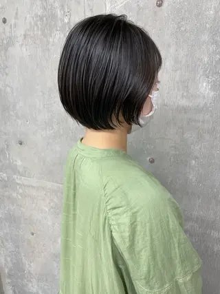 ショート カラー 江上拓郎/ショート /酸性ストレートのヘアスタイル