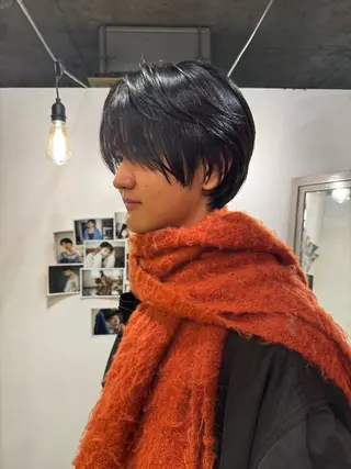 ショート メンズ 増井 歩夢のヘアスタイル