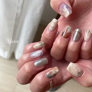 ネイル revia所属・ERI Nailistのネイルデザイン