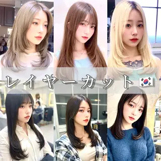 ロング 池袋/韓国/レイヤー 髪質改善/村上けいとのヘアスタイル