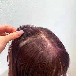 セミロング カットカラー縮毛矯正 募集／Otohaのヘアスタイル