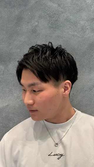 ショート メンズ まなべ あいりのヘアスタイル