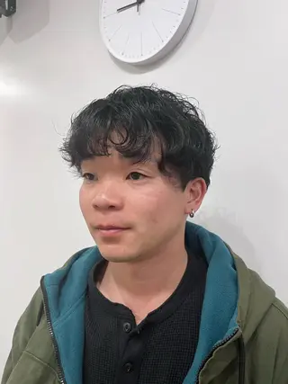 パーマ メンズ green登戸所属・GINJI 💈のヘアスタイル
