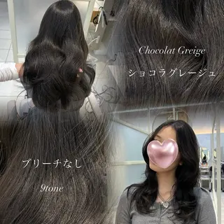 ロング カラー Hina🫧透明感 カラー🫧のヘアスタイル