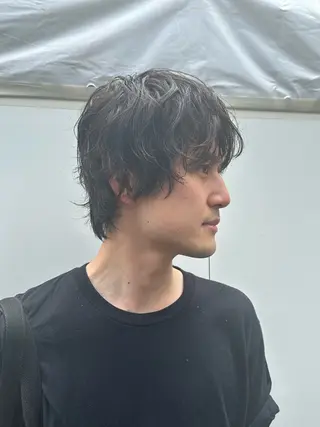 パーマ メンズ 似合わせカット /パーマ岡本淳平のヘアスタイル