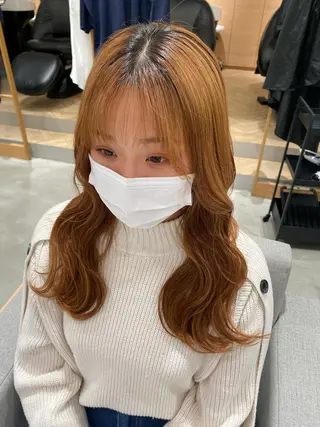ロング 銀座/髪質改善/韓国 カラー🍓原田侑依のヘアスタイル