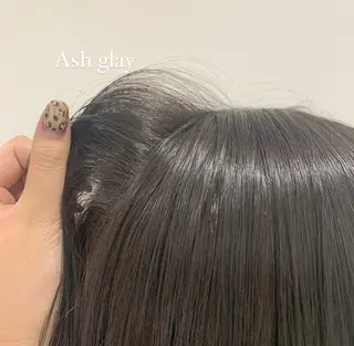 セミロング カラー murai airiのヘアスタイル