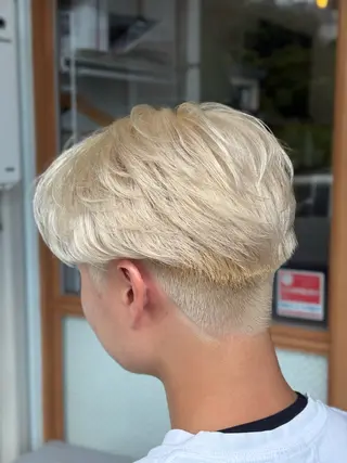 カラー メンズ Snalyメンズ特化 スエハラのヘアスタイル