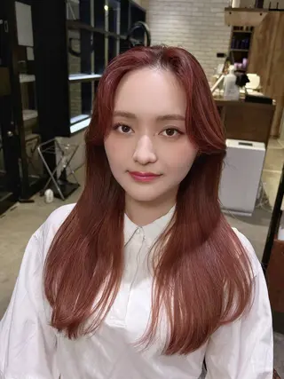 ロング カラー MUNi恵比寿 モデル募集中♪のヘアスタイル