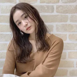 セミロング 冨木 雄斗のヘアスタイル