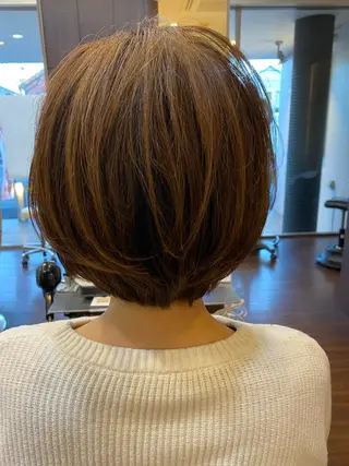 ショート 鈴木 千恵子のヘアスタイル