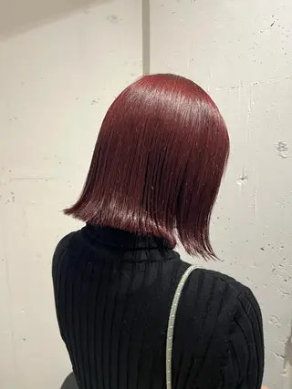 ミディアム カラー ヘアアレンジ stylist ◎RUKI.のヘアスタイル
