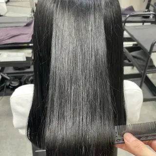 ミディアム カラー キッズ 💎髪質改善縮毛矯正 SHU💎のヘアスタイル