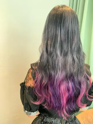 ロング カラー 立川/シールエクステ /みづきのヘアスタイル