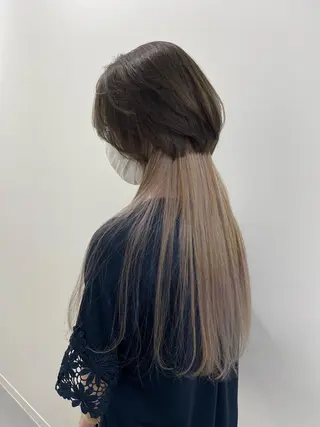 ロング カラー 錦 茉李 @lm.mari03のヘアスタイル