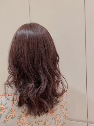 セミロング 韓国レイヤー×モテ髪 /MITSUKI🤍のヘアスタイル