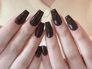 カラー ネイル 長さだし専門店 ROKANAILのネイルデザイン