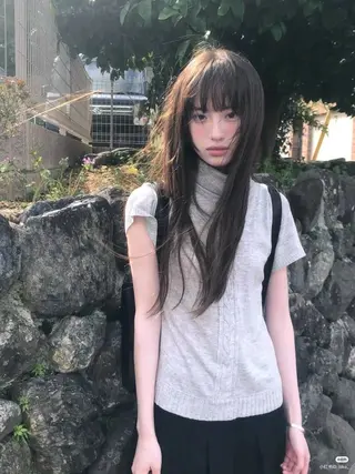 ロング 韓国/Y2K 👽土田大珠👽のヘアスタイル