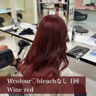 カラー 💙ハイトーン韓国風 色白ヘア💙manaのヘアスタイル