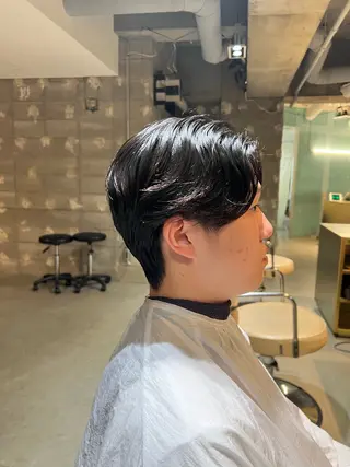 ショート 河本伶 質感レイヤーカットのヘアスタイル