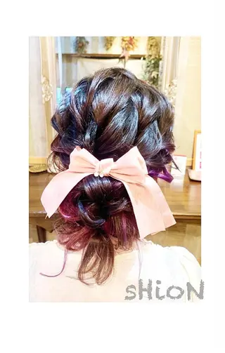 ヘアアレンジ sHioN髪質改善 美髪矯正／ヘア着付けのヘアスタイル