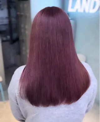 ロング カラー 🎀愛されピンク ラベンダー💜ゆいのヘアスタイル