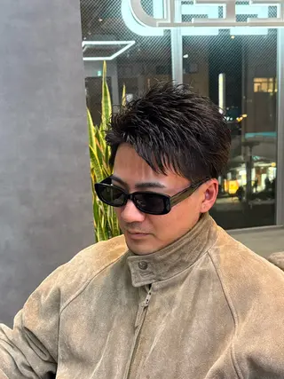 ショート メンズ 豊洲メンズカット 宮崎大弥のヘアスタイル