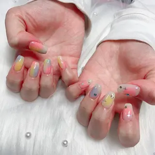 ネイル 💅ネイルハウス🏡 🎀TOMO🎀のネイルデザイン