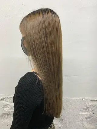 ロング カラー ヘアアレンジ 🎨カラー満足度 500%💫ヅル💫のヘアスタイル