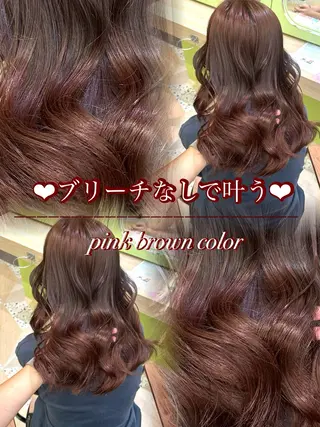 セミロング yuka♡/ボブ カット/暖色カラーのヘアスタイル