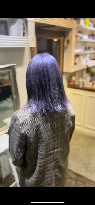 ショート カラー ヘアアレンジ 高島 凜のヘアスタイル