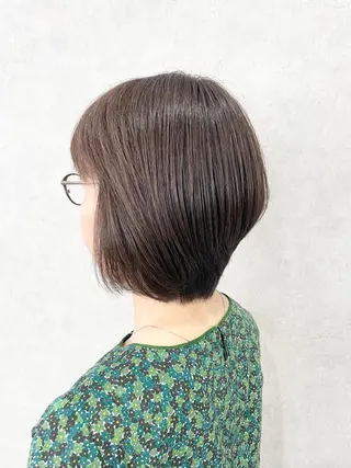 ショート カラー パーマ ヘアアレンジ メンズ キッズ ネイル マツエク・マツパ アイブロウ Leyシェアサロン所属・Ken ドライカット ✂️水素ケアのヘアスタイル