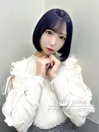 ミディアム カラー ハイトーン×髪質改善 💍tiam💍のヘアスタイル