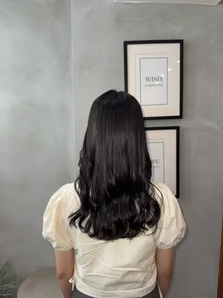 カラー La fith hair charme 渋谷店【ラフィス ヘアー シャルム】所属・🤎艶カラー/縮毛/ クルミ🤎のヘアスタイル