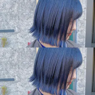 ミディアム "必ず可愛く” TAKUTOのヘアスタイル