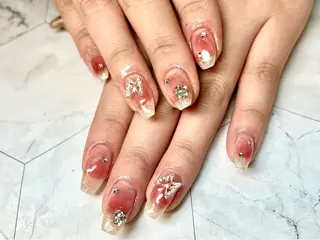 ネイル Queennail 北堀江megumiのネイルデザイン